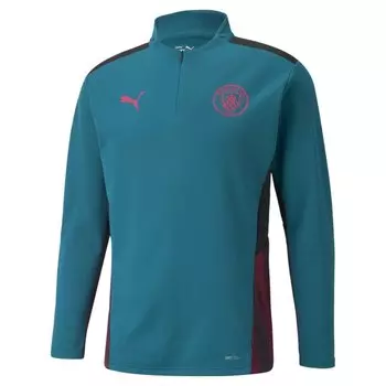Топ Puma Sweat Jacket Mcfc Training, синий