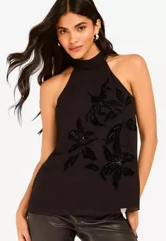 Топ REGULAR FIT Lipsy, черный
