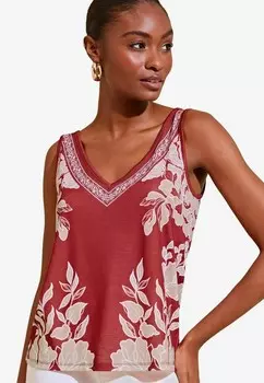 Топ REGULAR FIT Lipsy, красный