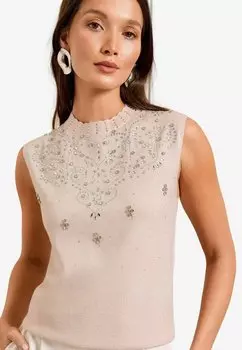Топ REGULAR FIT Love & Roses, розовый