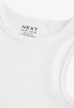 Топ REGULAR FIT Next, белый