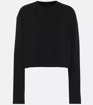Топ Release 03 из хлопкового джерси WARDROBE.NYC, черный
