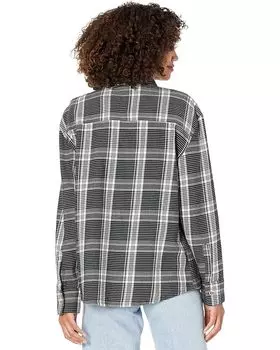 Топ Roxy Ridge Creek Top, цвет Anthracite Please Plaid
