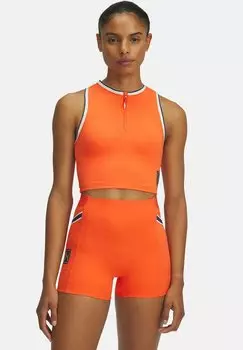 Топ RUN 96 Under Armour, оранжевый