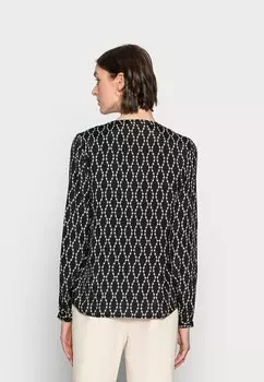 Топ с длинным рукавом Olan Blouse Kaffe, черный