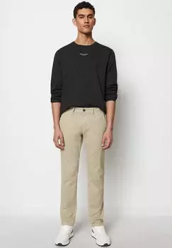 Топ с длинным рукавом Regular Aus Reiner Marc O'Polo, черный