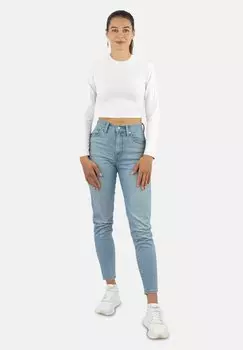 Топ с длинными рукавами 4 PACK CROP Normani, белый