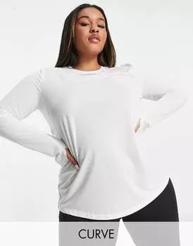 Топ с длинными рукавами ASOS 4505 Curve icon