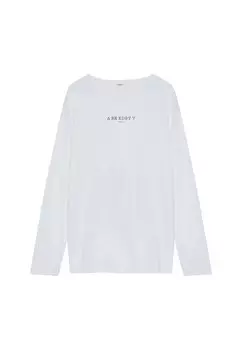 Топ с длинными рукавами BEFYNCH Be Edgy, цвет white