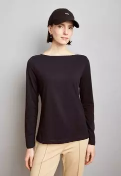 Топ с длинными рукавами BOAT Esprit, цвет black