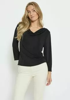 Топ с длинными рукавами BOB DRAPE Desires, цвет black
