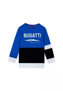 Топ с длинными рукавами bugatti, синий