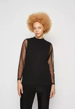 Топ с длинными рукавами CARMARCIA HIGH NECK ONLY Carmakoma, черный