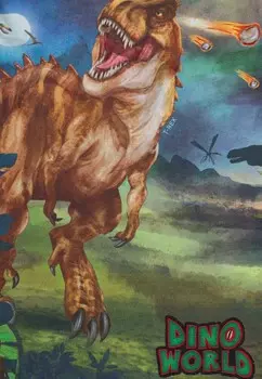 Топ с длинными рукавами Dino World, зеленый