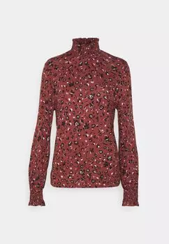 Топ с длинными рукавами Esprit, черный
