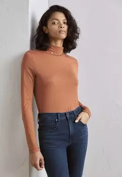 Топ с длинными рукавами Esprit, красный