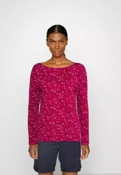 Топ с длинными рукавами Esprit, красный