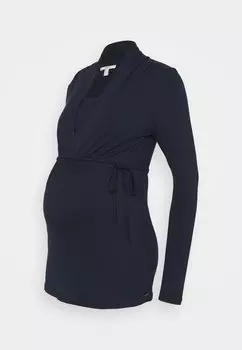 Топ с длинными рукавами Esprit, синий
