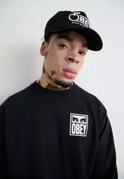 Топ с длинными рукавами EYES ICON Obey Clothing, черный