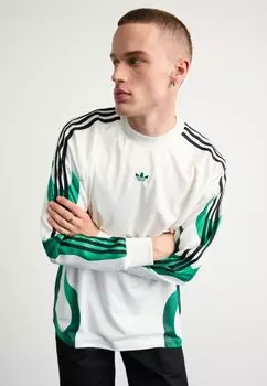 Топ с длинными рукавами FLAMES BIKE adidas Originals, цвет white