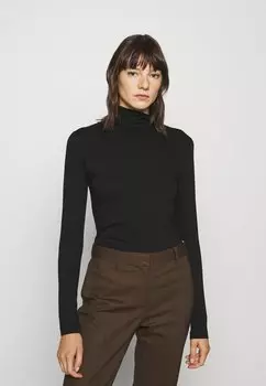 Топ с длинными рукавами GANT, черный