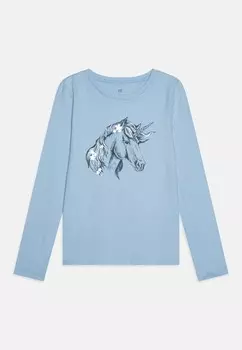 Топ с длинными рукавами GIRLS 2 PACK GAP, синий