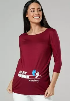 Топ с длинными рукавами Happy Mama