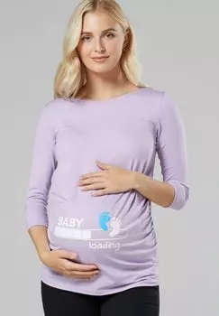 Топ с длинными рукавами Happy Mama