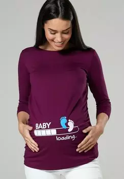 Топ с длинными рукавами Happy Mama