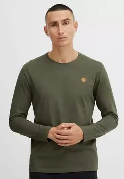 Топ с длинными рукавами IDPHILLO INDICODE JEANS, цвет army
