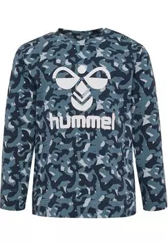 Топ с длинными рукавами JANSEN AOP L/S Hummel, цвет parisian night