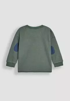 Топ с длинными рукавами JoJo Maman Bb, зеленый