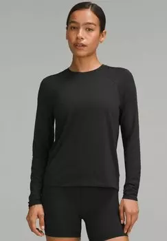 Топ с длинными рукавами LICENSE TO TRAIN CLASSIC-FIT lululemon, черный
