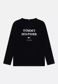 Топ с длинными рукавами LOGO TEE Tommy Hilfiger, цвет desert sky