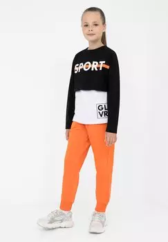 Топ с длинными рукавами LONG SLEEVED Gulliver, цвет black