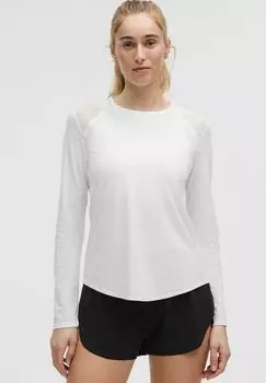 Топ с длинными рукавами lululemon, белый