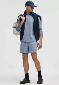 Топ с длинными рукавами lululemon, синий