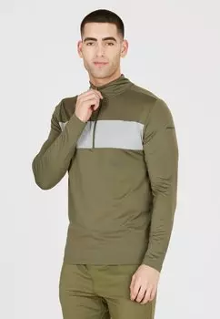 Топ с длинными рукавами MIDLAYER Endurance, цвет ivy green