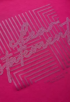 Топ с длинными рукавами MIT PRINT Cecil, розовый