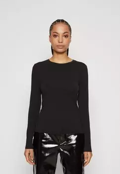 Топ с длинными рукавами MSCHBETRINA MSCH Copenhagen, цвет black