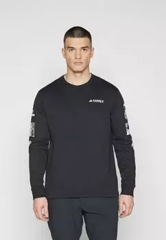 Топ с длинными рукавами NATGEO TEE Adidas Terrex, цвет black