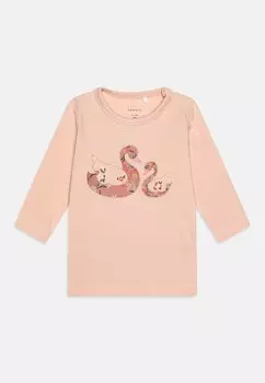 Топ с длинными рукавами NBFTUSSA BOX Name it, цвет sepia rose