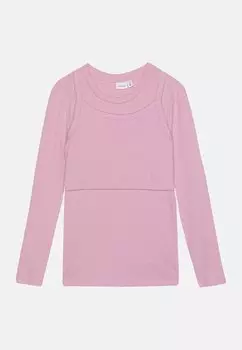 Топ с длинными рукавами NKFKLASI Name it, цвет mauve mist