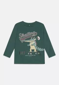 Топ с длинными рукавами NMMTENAN Name it, цвет mallard green