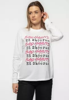 Топ с длинными рукавами Paradiso Clothing, белый