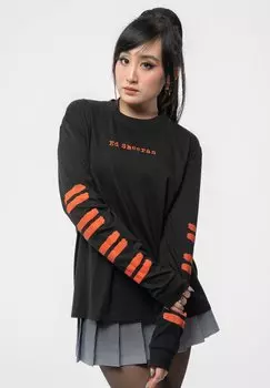 Топ с длинными рукавами Paradiso Clothing, черный