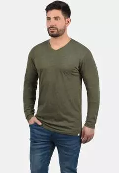 Топ с длинными рукавами SDBEDA Solid, цвет ivy green