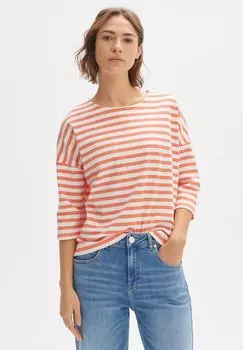 Топ с длинными рукавами SEIFEN BOLD STRIPE Opus, цвет peachy coral