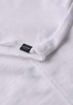 Топ с длинными рукавами Superdry, белый