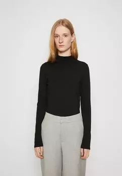Топ с длинными рукавами TURTLENECK Gap, цвет true black